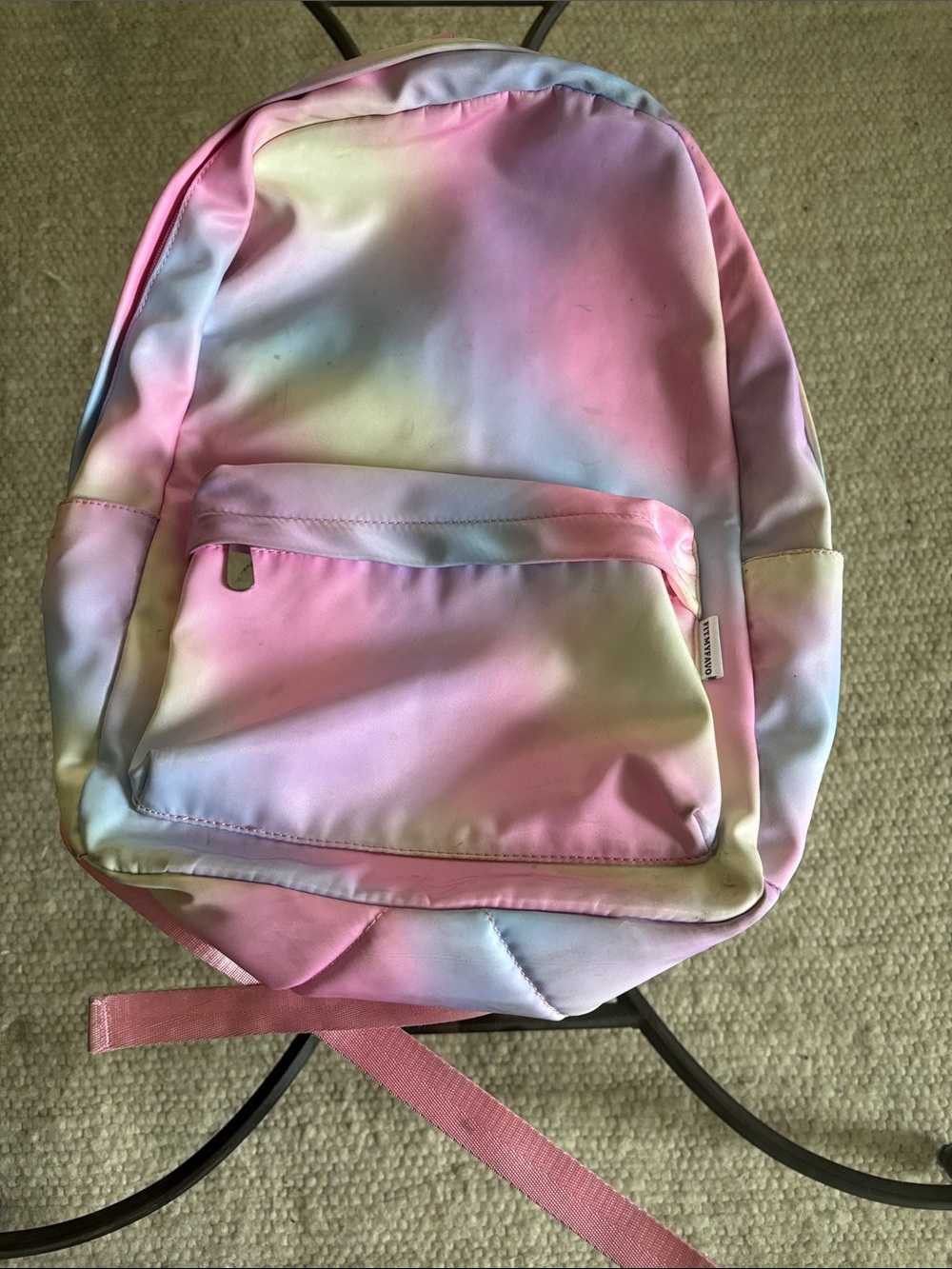 Pastel Tie-Dye Pink Multi-Color Backpack - Kids Backpack